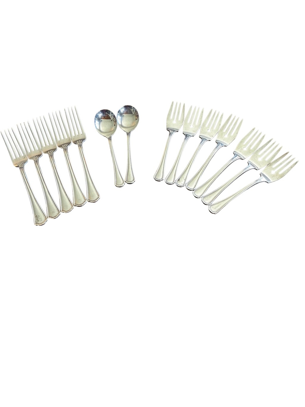Reed & Barton Arlington Newton Silverplate Flatware Set 17pc